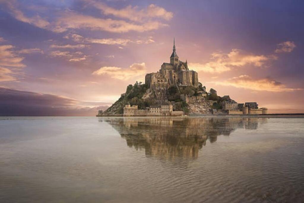 Studio De La Mer A Donville Les Bains Экстерьер фото